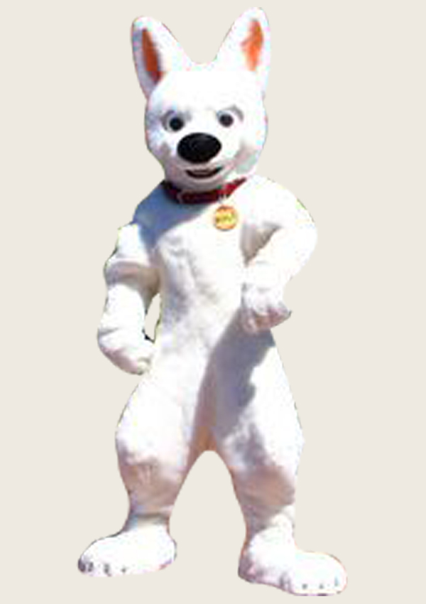 White Color Dog Fursuit